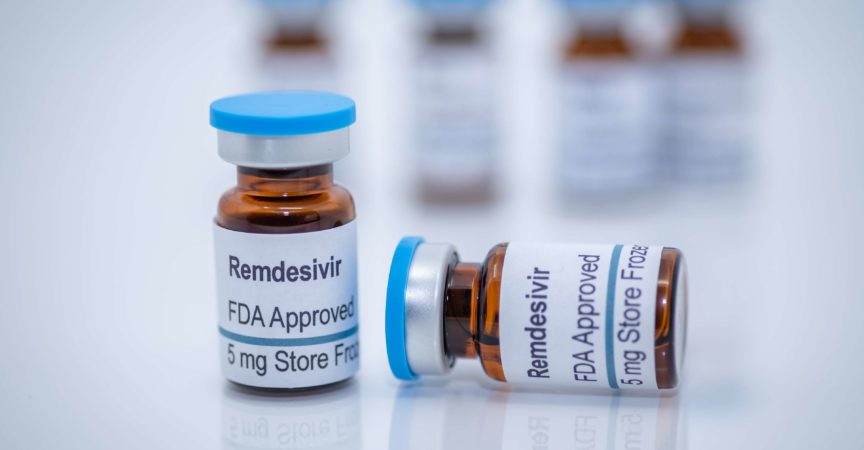 Antivirales Medikament Remdesivir FDA zur Behandlung des neuartigen Coronavirus Covid-19 zugelassen