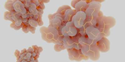 Insulinmoleküle. Insulin ist ein Proteinhormon, das den Kohlenhydratstoffwechsel reguliert