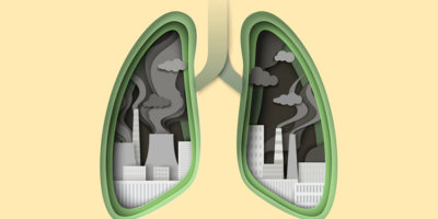 Vor allem bei Nie-Rauchenden könnte Feinstaub wie ein Promoter in der Lunge wirken.