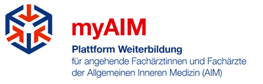 myAIM - Plattform Weiterbildung für angehende Fachärztinnen und -ärzte der Allgemeinen Inneren Medizin (AIM)